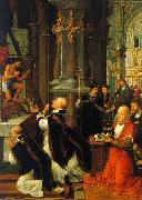 Adriaen Isenbrandt The Mass of St.Gregory Norge oil painting reproduction